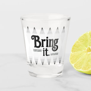 Copo De Shot Traga isso porta-copos de Shot argila diamante des