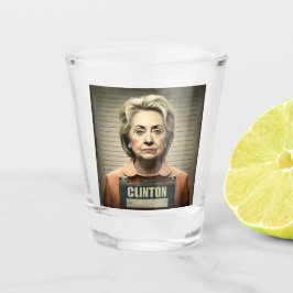 Copo De Shot Tranque-A! - Hillary Clinton