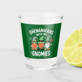 Copo De Shot Travessuras Com Meus Gnomos Dia de São Patrício Ir
