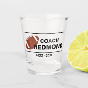 Copo De Shot Treinador de futebol Keepsasaem vidro