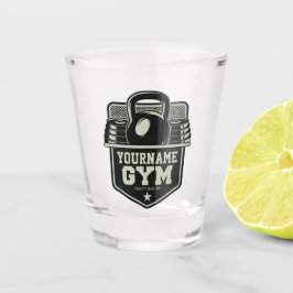 Copo De Shot Treinador Personalizado de Malhação GYM Kettlebell