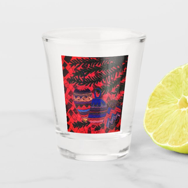 Copo De Shot Três bolhas (Frente)