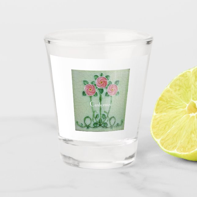 Copo De Shot Três Rosas Rosa Thunder_Cove (Frente)