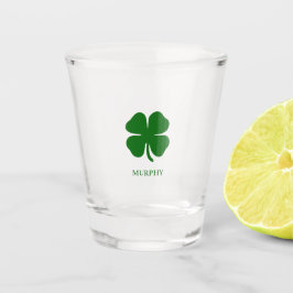Copo De Shot Trevo Verde Personalizado