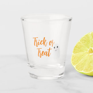 Copo De Shot Trick or Treat Fantasma Halloween