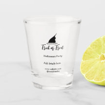 Trick ou trate o chapéu preto do Halloween w