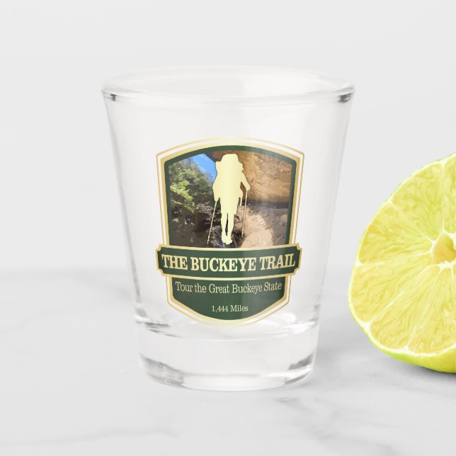 Copo De Shot Trilha de Buckeye (B) (Frente)