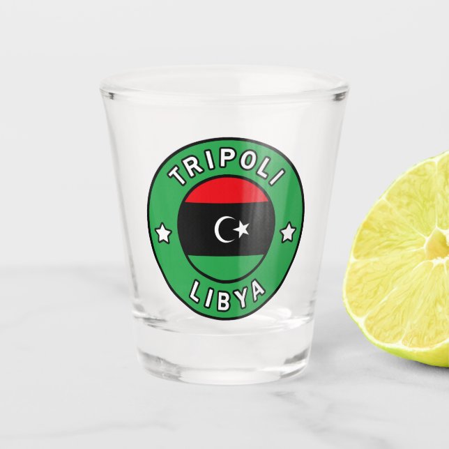 Copo De Shot Trípoli Líbia (Frente)