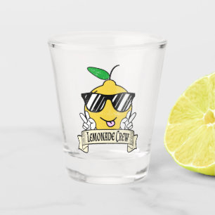 Copo De Shot Tripulação de Limonada - Mão de Paz de Kawaii e