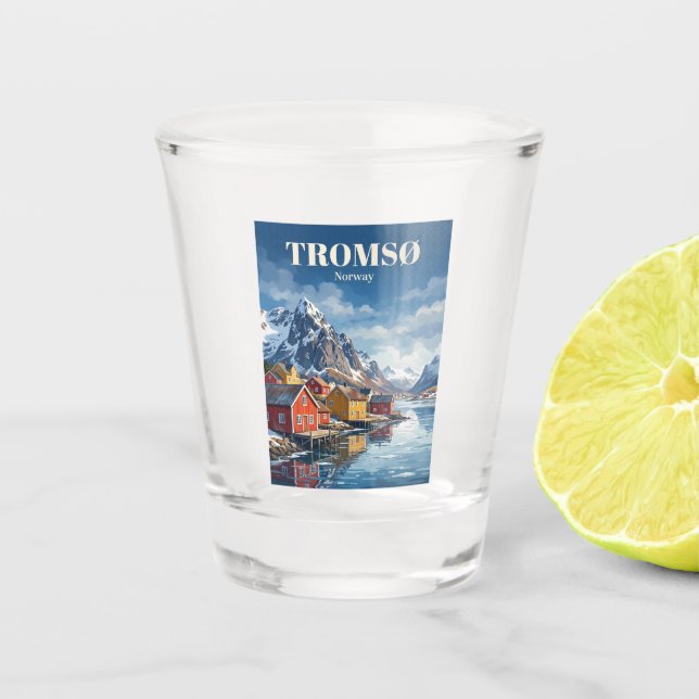 Copo De Shot Tromsø Noruega (Frente)