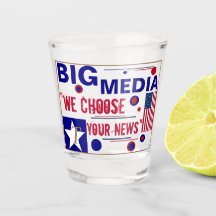 Trump 2020 Shot Glass Big Media