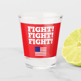 Copo De Shot Trump Fight Fight Glass