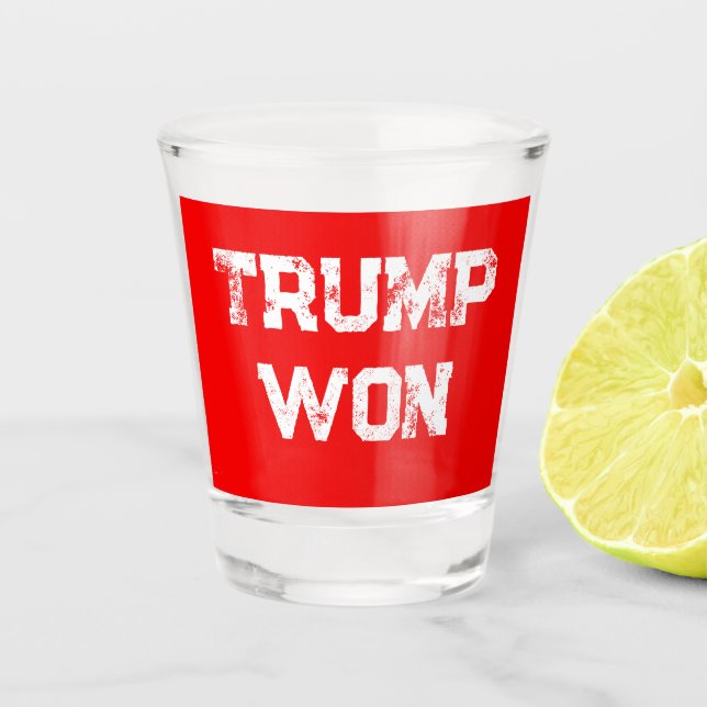 COPO DE SHOT TRUMP WON (Frente)