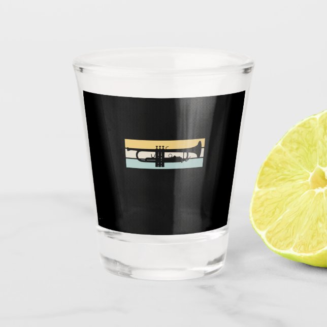 Copo De Shot Trumpet Vintage (Frente)