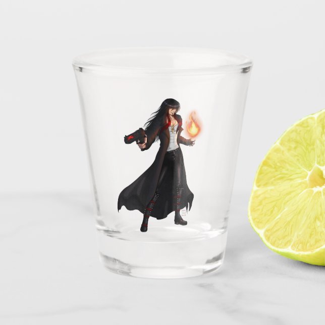 Copo De Shot TSDS: Seth, Deus do Caos (Frente)