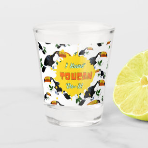 Copo De Shot Tucanos Tropicais - Selva Divertida