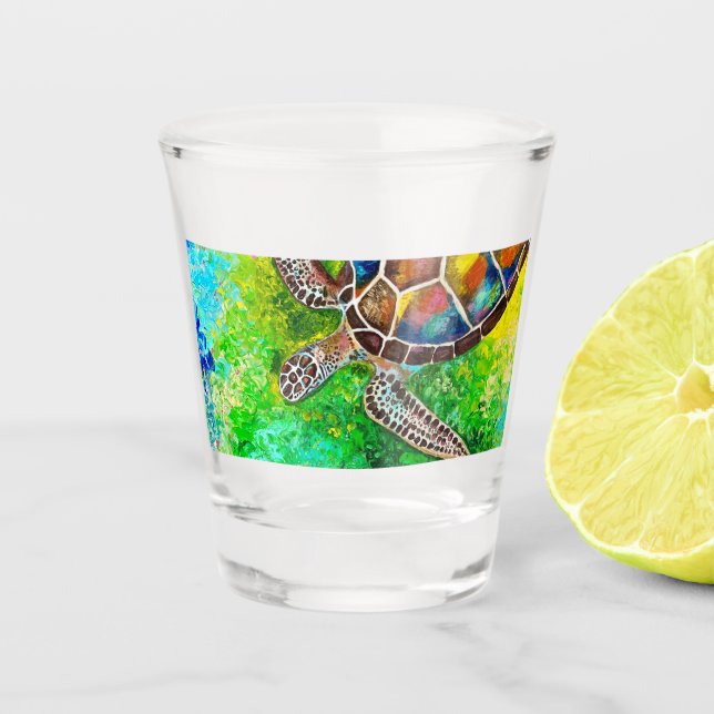 Copo De Shot Turtle Shot Glass (Frente)