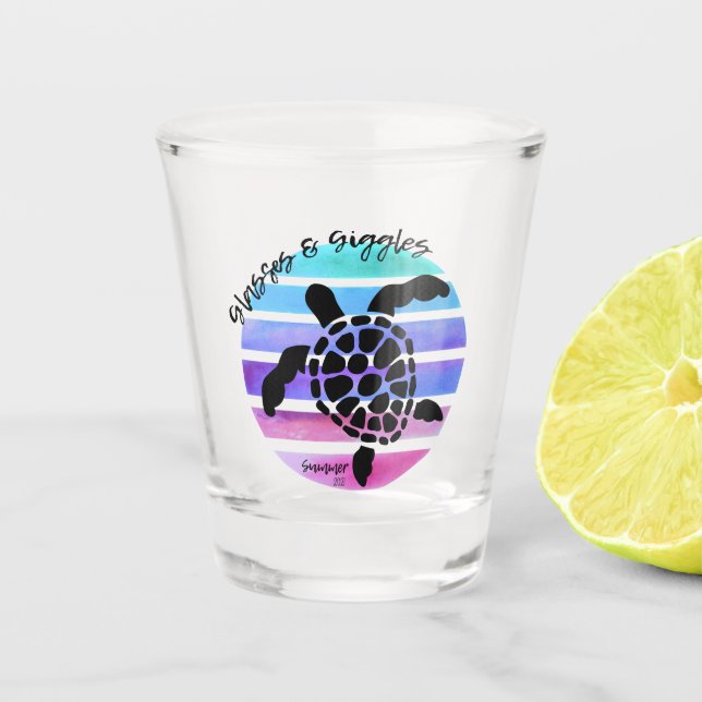 Copo De Shot Turtle Shot Glass Alabama (Frente)