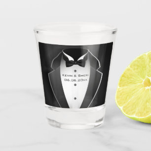 Copo De Shot Tuxedo