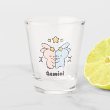 Twins Cuddle - Gemini Zodiac Bunny Hug