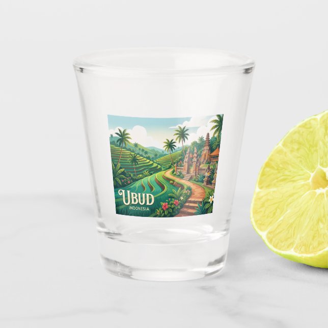Copo De Shot Ubud Indonésia (Frente)
