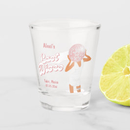 Copo De Shot Última Solteira de Disco Personalizada