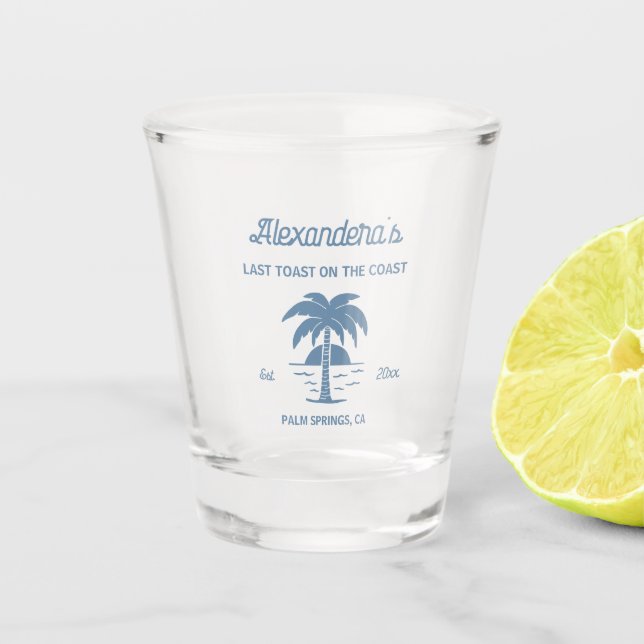 Copo De Shot Última torrada na solha costeira (Frente)