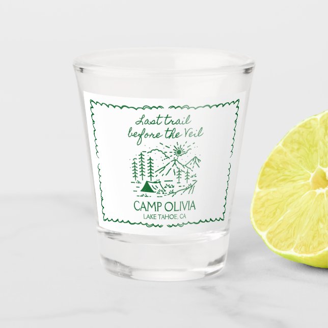 Copo De Shot Última Trilha Antes da Festa de Despedida de Solte (Frente)