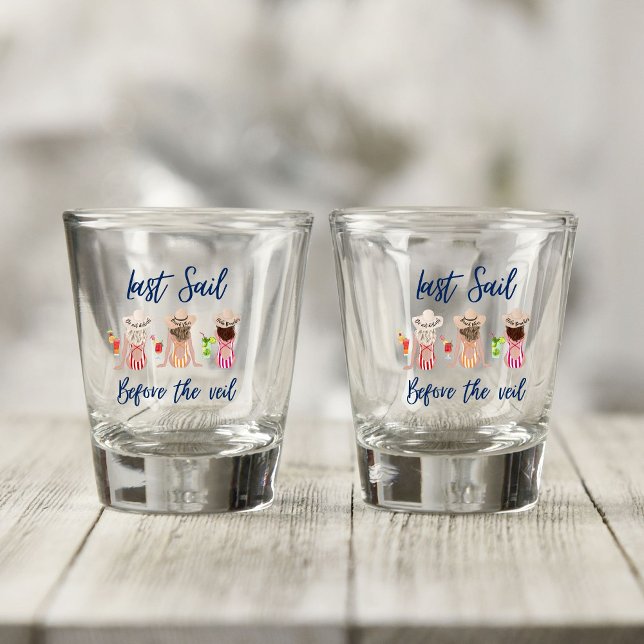 Copo De Shot Última Vela Antes Do Azul De Festa de solteira (Criador carregado)