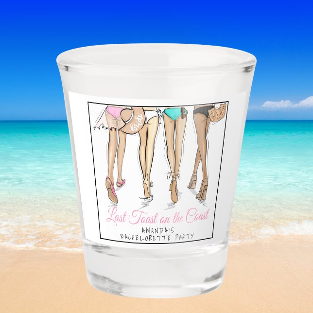 Copo De Shot Último brinde na praia da Costa Biquíni despedida  (Criador carregado)