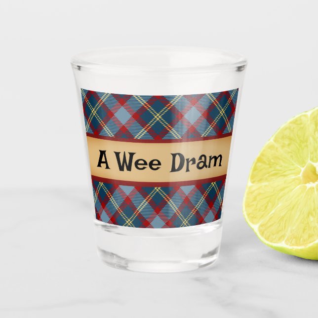 Copo De Shot Um Wee Dram de Scotch (Frente)
