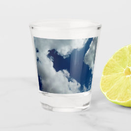 Copo De Shot Uma curva nas nuvens
