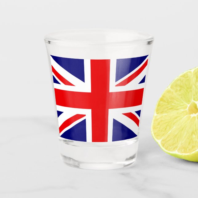 COPO DE SHOT UNIÃO JACK - BANDEIRA BRITÂNICA (Frente)