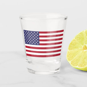 Copo De Shot USA Flag Shot Glass