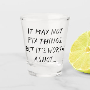 Copo De Shot Vale a Foto   Pincel Humor de Bebidas Adultas