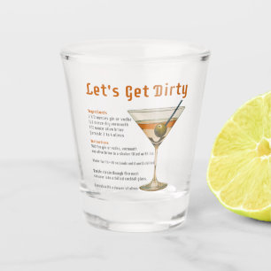 Copo De Shot Vamos De Hora De Cocktail Obter Receita De Martini