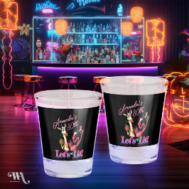 Copo De Shot Vamos Engraçado Pega Coquetel Adulto Aniversário