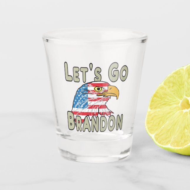 Copo De Shot Vamos Go Brandon (Frente)
