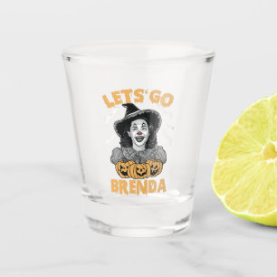 Copo De Shot Vamos Go Brenda Spooky Halloween Kamala Harris