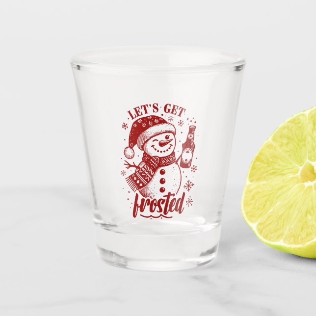 Copo De Shot Vamos Obter Fosco (Frente)