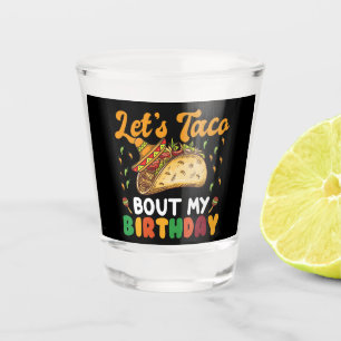 Copo De Shot Vamos Taco Sobre Meu Festa De Cinco De Mayo De Ani