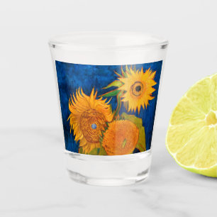 Copo De Shot Van Gogh Sunflower