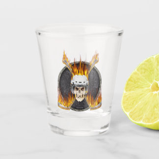 Copo De Shot Varas de hóquei ardentes