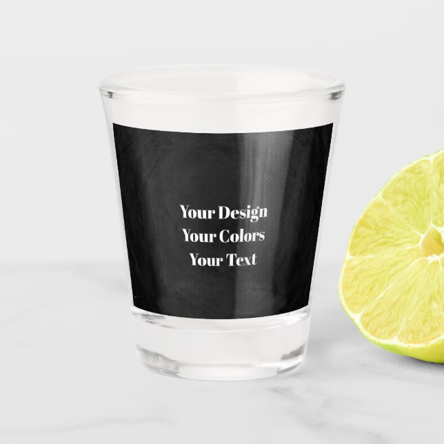 Copo De Shot Vazio - Crie seu próprio personalizado (Frente)