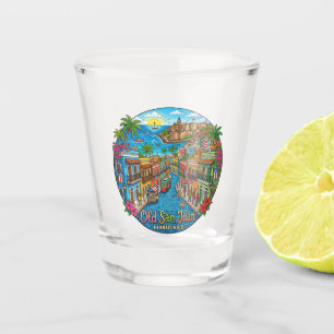 Copo De Shot Velho San Juan Porto Rico
