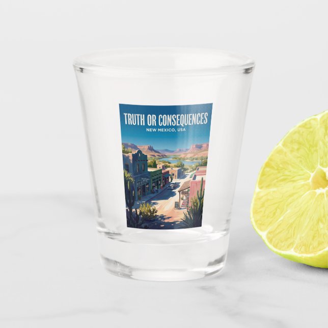 Copo De Shot Verdade ou Consequências EUA (Frente)