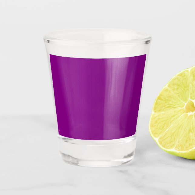 Copo De Shot Verdadeiro Roxo (Frente)