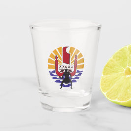 Copo De Shot Verre à Shot Transparent – Drapeau Polynésien 🇵🇫