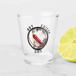 Copo De Shot Vida com pimenta quente