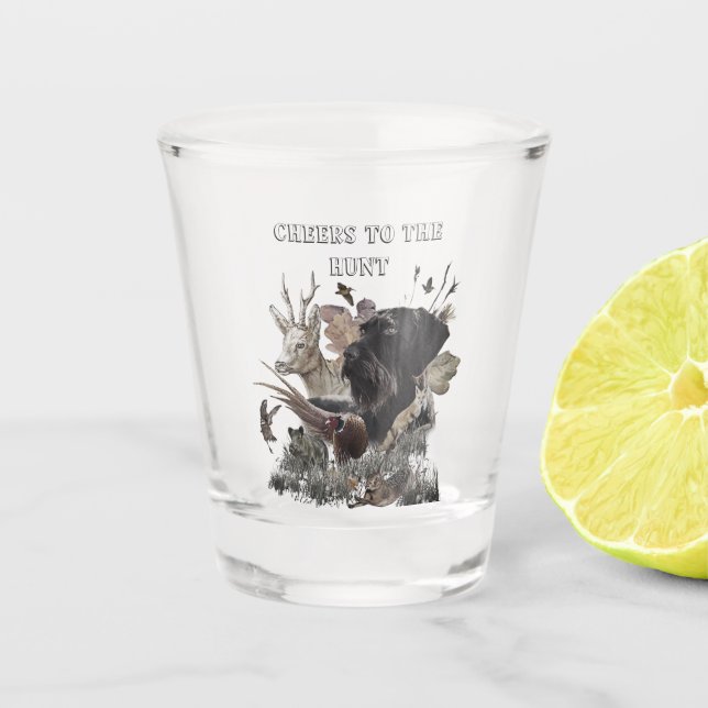 Copo De Shot Vida de Caça (Frente)